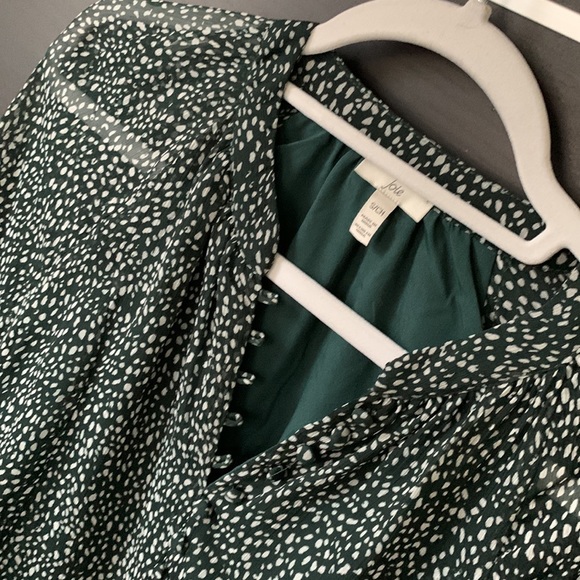 Joie Artic Animal Print Balloon Long Sleeve Dress - Picture 5 of 15